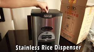 Stainless Rice Dispenser Review Youtube