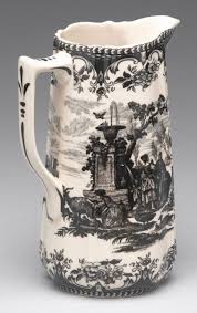 Black And White Pitcher Pin By Jane Kurtz On Pitchers Black And White Decor Transferware Black And White Dishes