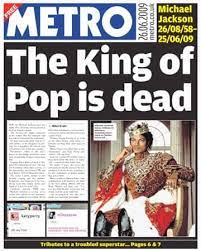 Jackson was dead, and on tv he. Michael Jackson Death Newspaper Front Pages In Pictures Media The Guardian