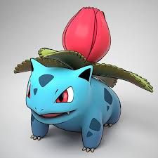 Free Obj Model Ivysaur Pokemon Sample Pokemon Character Design Animation Pokemon Pictures