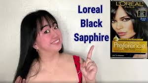 Check out our loreal hair dye ad selection for the very best in unique or custom, handmade pieces from our shops. Loreal 2bl Black Sapphire Hair Color Blonde To Black Youtube