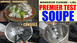Robot Lidl Monsieur Cuisine Recette Puree Silvercrest Skmh 1100 Youtube