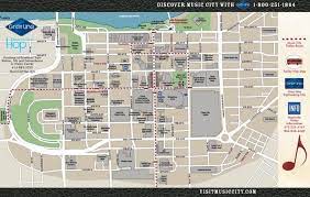 The music city center is nashville's convention center located in the heart of downtown. Nashville Downtown Map Nashville Downtown Map Of Downtown Nashville Nashville Map
