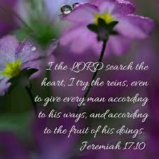 Image result for Jer 17:10