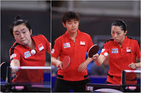 Syrian table tennis player, 12, content despite opening round defeat hend zaza of syria in action against jia liu of austria at the tokyo olympics on jul 24, 2021. Table Tennis Singapore Women S Team Earn Ticket To 2020 Tokyo Olympics But Men Are Out Sport News Top Stories The Straits Times