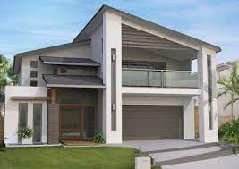 Double Storey House Plans For Small Lots Google Search House With Balcony House Plans Australia House Designs Exterior