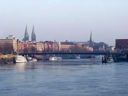 Bremen Weser River Rode Over This On My Bike Many Times Bremen Germany Bremen Cities In Germany