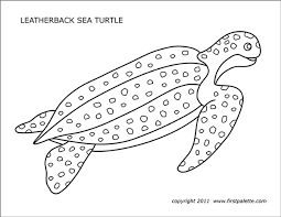 Printable coloring and activity pages are one way to keep the kids happy (or at least occupie. Sea Turtles Free Printable Templates Coloring Pages Firstpalette Com