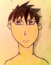 How to draw anime guy easy. Draw Male Face Anime 4 Steps Instructables