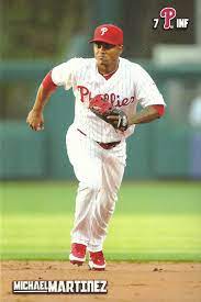 Michael gabriel martínez tiburcio (born september 16, 1982) is a dominican professional baseball utility player who is a free agent. The Phillies Room Game 57 2012 Phillies Team Issue 2 Update 7 Michael Martinez