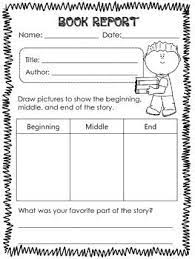 Improve your students' reading comprehension with readworks. Book Report Templates For Kinder And First Graders Kindergarten Book Report Kindergarten Books First Grade Books