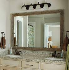 The dolce vanity by kubebath is one of the most elegant modern bathroom vanities around. Millwood Pines Elzira Rustic Bathroom Vanity Mirror Reviews Wayfair