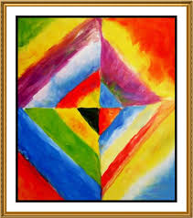 • pattern pages include a five stitch overlap shown in neon green to help you find your place when moving to a new page. Color Studies By Artist Wassily Kandinsky Counted Cross Stitch Pattern Orenco Originals Llc
