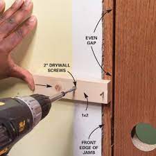 How To Replace An Interior Door Prehung Door Replacement Family Handyman The Family Handyman Prehung Doors Replace Door Doors Interior