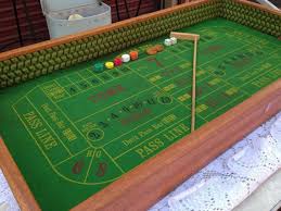 1940 39 S Vintage Small Craps Table Table Craps Poker Table