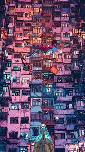 Pin By Varyan Aryo On Wallpapers Aesthetic Art Vaporwave Wallpaper Cyberpunk Art The world of dark streets, tall skyscrapers and neon lights has always been one of awe. vaporwave wallpaper