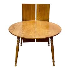 Rated 4.5 out of 5 stars. Vintage Mid Century Walter Wabash Early American Solid Maple Dining Table Chairish