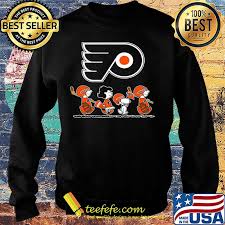 A virtual museum of sports logos, uniforms and historical items. The Peanuts Philadelphia Flyers Hockey Logo Shirt Teefefe