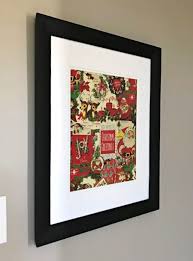 Diy christmas wall decorations with wrapping paper. How To Wrap A Picture Frame With Wrapping Paper Abbotts At Home