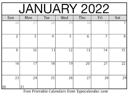 Handycalendars.com has been visited by 10k+ users in the past month Free Printable January 2022 Calendars