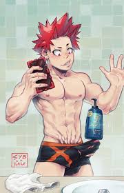 Kirishima tries the shampoo challenge - Reddit NSFW
