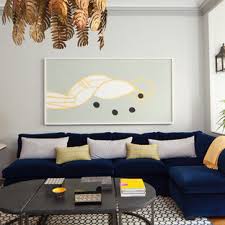 As others have mentioned, it is a similar look to the article sven sofa at a much better price point. Decorating A Blue Couch Houzz