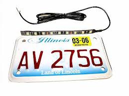White Led Tag Light Strip Led License Plate Lights Motorcycle Adv Ushirika Coop