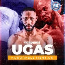 Probably a wbo mandatory defense vs. Yordenis Ugas Wba Honorable Mention August 2020 World Boxing Association