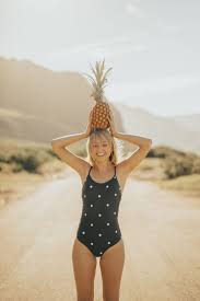 Black And White Polka Dot One Piece Swimsuit Shop The Classic One Piece In Black With White Polka Dots Is A Chic And Sassy Piece To Add To Your Swimsuit Collection Swimsuits For Teens Swimsuits One Piece