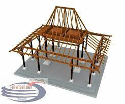 Jumlah ini mewakili adanya kekuatan yang mereka percaya berasal dari empat penjuru mata angin. Asal Muasal Rumah Joglo Dan Rumah Ukiran Jepara Sejarah Rumah Joglo