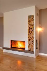 Fireplace Firewood Holder Brilliant Huisdesign Bakstenen Schouw Diy Open Haard