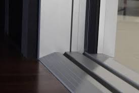 As mentioned above, none of these solutions will allow the sliding glass door to close and will have to be removable. Top Hung Sliding Screen Door Threshold Ramp For Sliding Glass Door