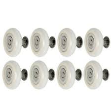 Remove the screws that attach the drip rail to the shower door. 8 X Roller Enclosure Cabin Shower Door Runner Roller Wheels Screws 19mm 5057726149983 Ebay