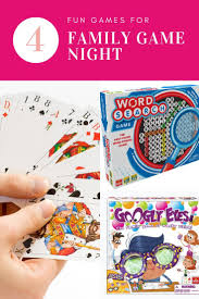 Fun Games For Family Game Night Home Jobs By Mom Family Game Night Kids Game Night Family Games