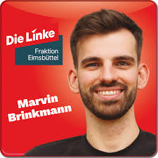 Marvin Brinkmann, Mitglied der Bezirksversammlung Eimsbüttel: DIE LINKE.  Fraktion in der Bezirksversammlung Eimsbüttel