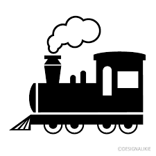 Train Black And White Clip Art Free Png Image Illustoon