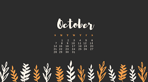 40 october 2019 calendar wallpapers