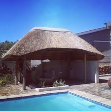 A diy lap desk solves all these issues and more! Home Dzine Garden Ideas Add A Thatch Lapa To Your Outdoors