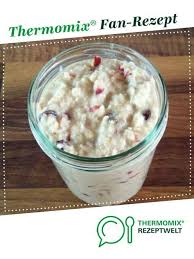 0vernight Fruhstuck Mit Apfel Und Banane Rezept Thermomix Rezepte Apfel Fruhstuck Thermomix