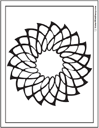 All of these geometric coloring pages can help you deal with your stress. 70 Geometric Coloring Pages To Print Pdf Digital Downloads