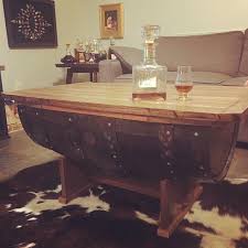 Everyone is contributing to the fu… Bourbon Barrel Coffee Table Clarkmanship
