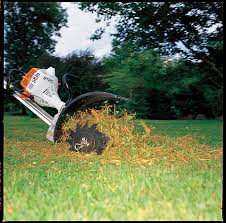 The aerated soil allows the root system to breathe; Stihl Rl Mm Lawn Aerator Yard Boss Attachments Stihl Usa