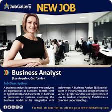 Business Analyst Business Analyst Marketing Jobs Business Analysis