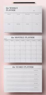 Minimal Planner A4 Agenda Inserts 20 Printable Planners Etsy Daily Planner Pages Planner Pages Printable Planner