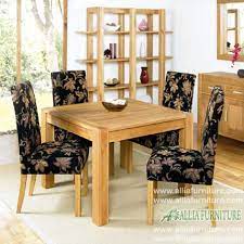 Ukuran meja makan dengan 4 kursi standar adalah 100 x 100cm. Kursi Meja Makan Minimalis Model Java Allia Furniture