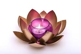 You want to get the women in your life items that feel personal, but they can't be original to the point of uselessness (save those for christmas white elephant parties, of course). Lotus Candle Holder Brass And Glass Combination Beautiful Home Decor Pooja Accessory Excellent Indian Gift Item Perfect Bridal Or House Warming Gift Or Business Gift Buy