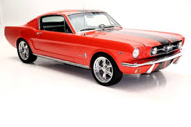 Image result for Poppy Red 1965 Mustang