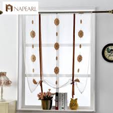 european roman curtains luxury short