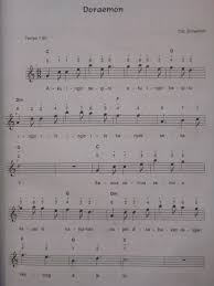 Partitur not angka (chord dan notasi angka) + midi. Not Lagu Lagu Anak Not Lagu Doraemon Not Lagu Anak