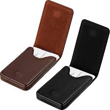 Buying a business card case for yourself? Buy 2 Pieces Business Card Holder Business Card Wallet Pu Leather Business Card Case Pocket Business Name Card Holder With Magnetic Shut Credit Card Id Case Wallet Black And Coffee Online In Turkey